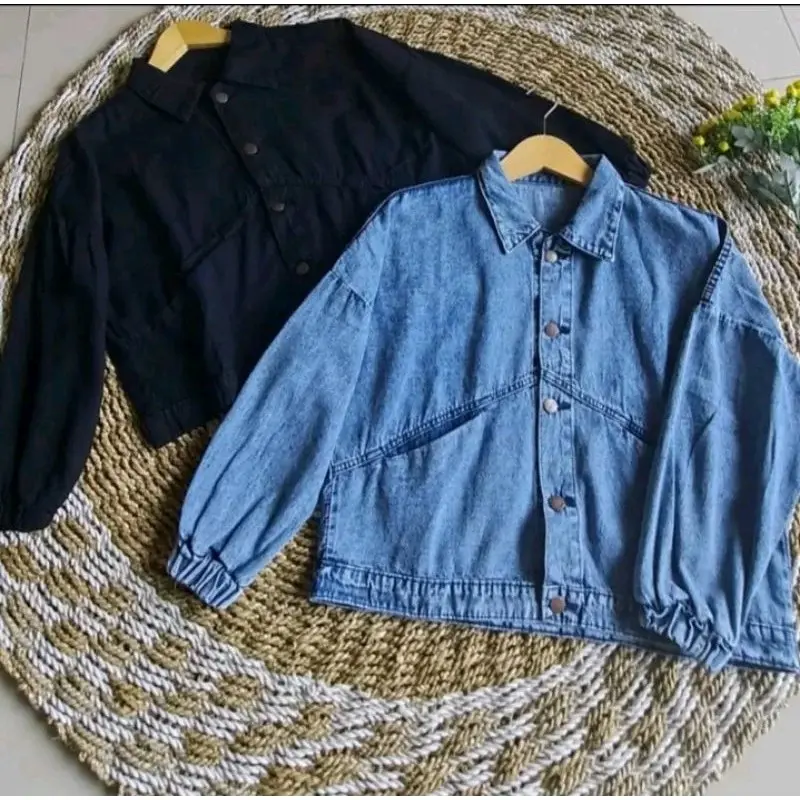 JAKET VINTAGE JEANS WANITA KEKINIAN JAKET VINTAGE WANITA TERBARU