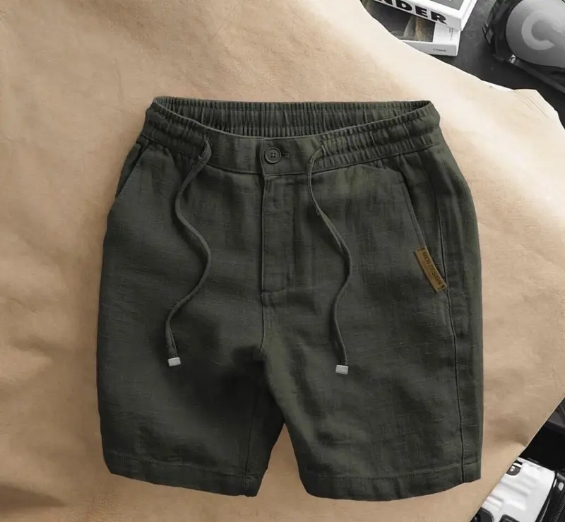 Quần Short Đũi Nam Dây Dút siêu mát - Quần đũi ngố nam đi phố đi biển Menswear (T) 3