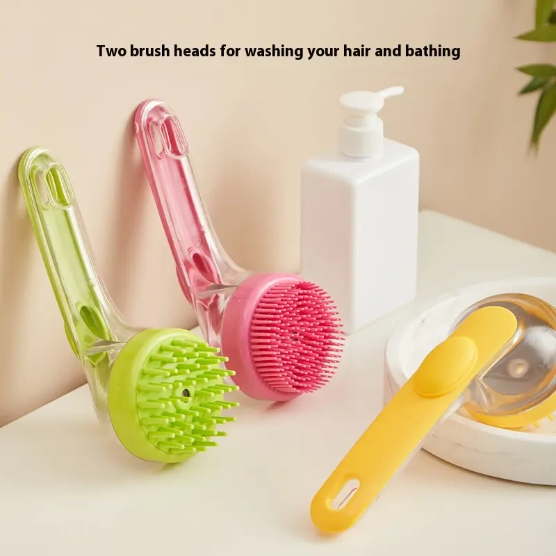 Bàn Chải Tắm Cho Thú Cưng, Bàn Chải Tắm Silicon, Bàn Chải Mát Xa Cho Chó, Lược Làm Đẹp Cho Mèo, Lược Làm Sạch Cho Thú Cưng, Đồ Dùng Tắm 4