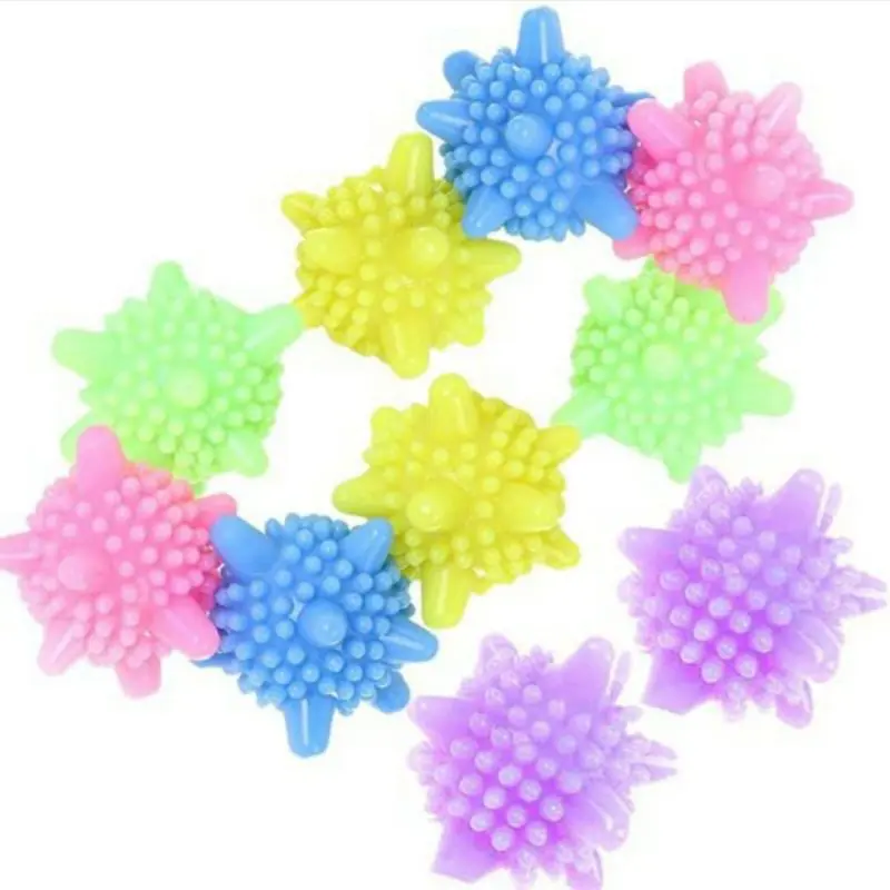 RD Bola Pembersih Pakaian Alat Pembersih Baju Pencuci Pakaian Anti Kusut Washing Laundry Ball Silicon 4