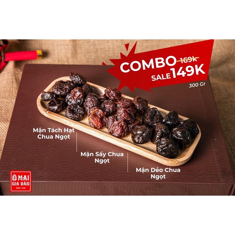  Combo 3 loại Mận khổng lồ - Món Ăn Vặt Vị Chua Ngọt 