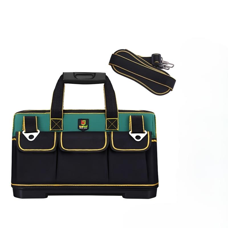  Túi Đựng Đồ Nghề Đế Nhựa Chống Nước Siêu Bền Xanh Đen Chuyên Dụng Thợ Điện Nước Cơ Khí Điện Lạnh 