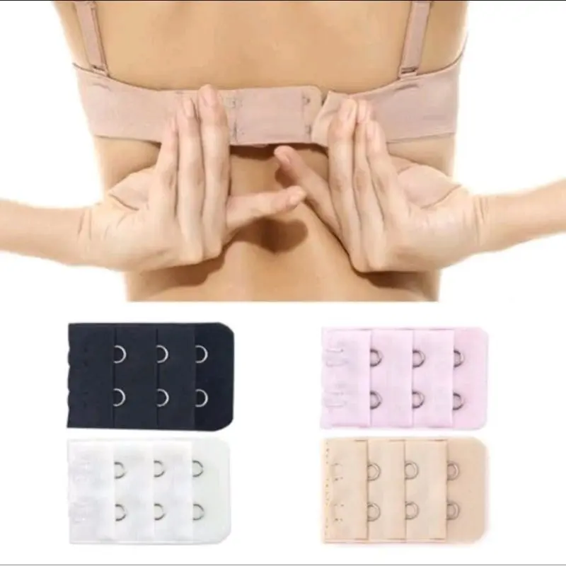 1PCS Pengait Bra Tambahan Extension Penyambung Tali BH Karet Elastis Aksesoris Sambungan Bra Extender A272 2