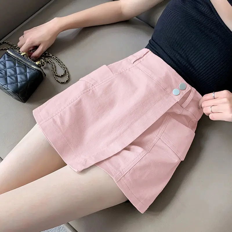 MẪU QUẦN VÁY S89 làm bằng chất kaki có 4 màu siêu xinh dễ phối Nữ Women Jean