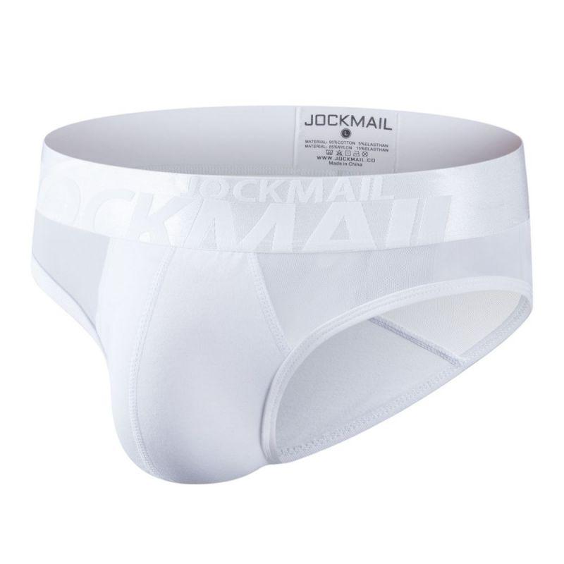 Product Introduction of Quần Lót Nam, JOCKMAIL, Thiết Kế Lưới Và Cotton Gợi Cảm, Quần Boxer, Thích Hợp Cho Thể Thao, Màu Trơn, Thoáng Khí, Đồ Lót 3