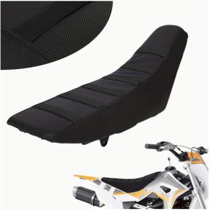 Cubierta de asiento para motocicleta, Cubierta de goma tipo gripper universal para asiento de motocicleta, Accesorios para motocicleta para la mayoría de motocicletas de cross CRF YZ KX WR XR KLX SSR