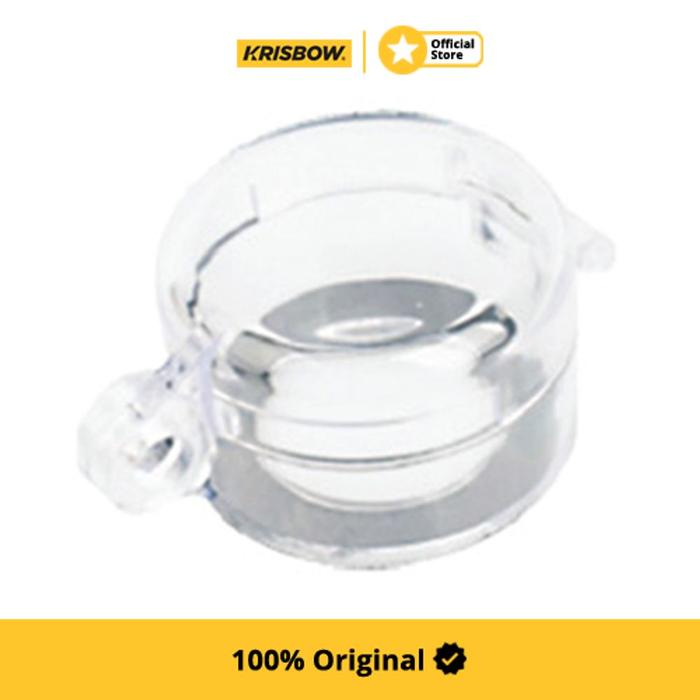 Gambar Krisbow Push Button Lockout 30mm Transparan dari Krisbow Official ID Kab. Bekasi Tokopedia