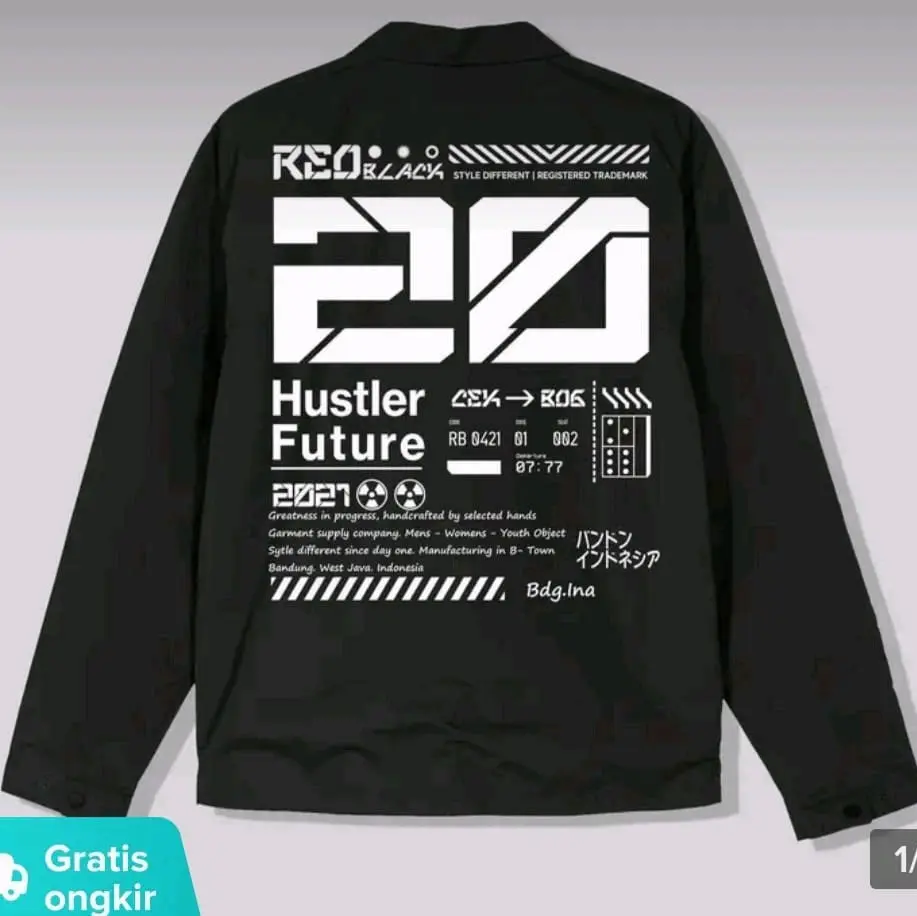 JAKET COACH REO BLACK DEWASA//JAKET COACH PARASUT VIRAL TERBARU/BAJUMURAHBANDUNG/JAKET MASA KINI