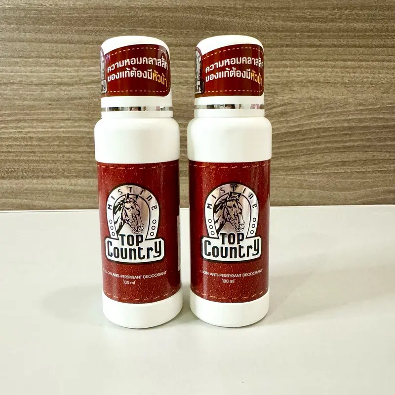 CẶP 2 CHAI LĂN NÁCH KHỬ MÙI THÁI LAN TOP COUNTRY NAM NỮ HƯƠNG PHẤN 1