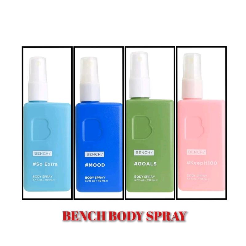 Bench Green Tea BENCH BODY SPRAY Keep it 100/ Mood/ Goals - TikTok Shop Philippines