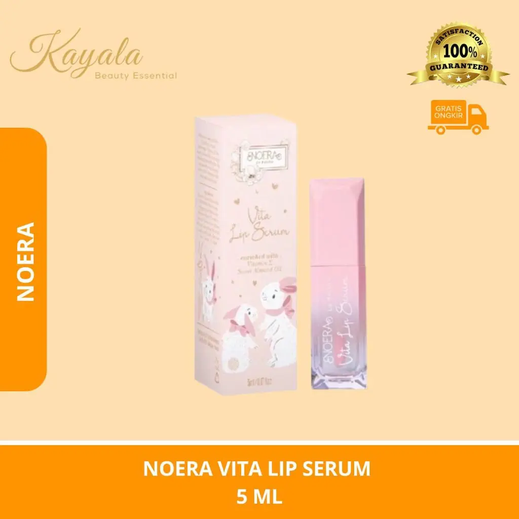 NOERA VITA LIP SERUM 5 ML - LIP SERUM NOERA Bibir Kering