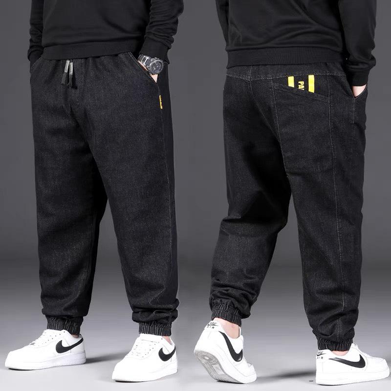 Quần Jogger Jean Nam Bigsize 60-120kg Menswear Pants Có Túi Xanh đề xuất l [52-60kg]] thường