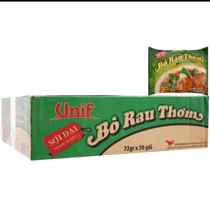 Mì Bò Rau Thơm thùng 30 gói