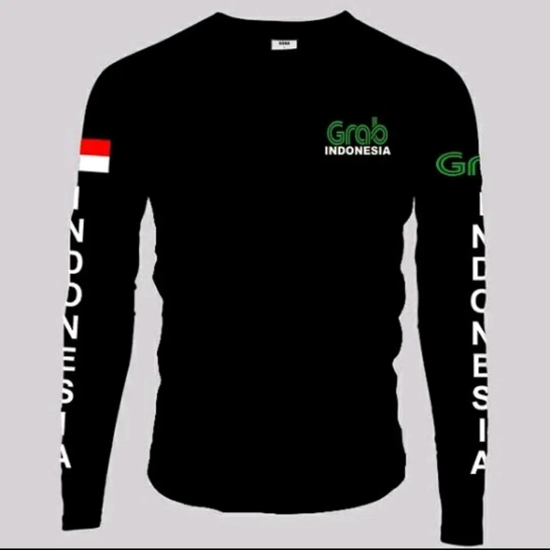 Baju Kaos Distro Pria Wanita Baju distro Kaos combed premium kaos viral baju kaos GRAB INDONESIA ojol kaos ojek online
