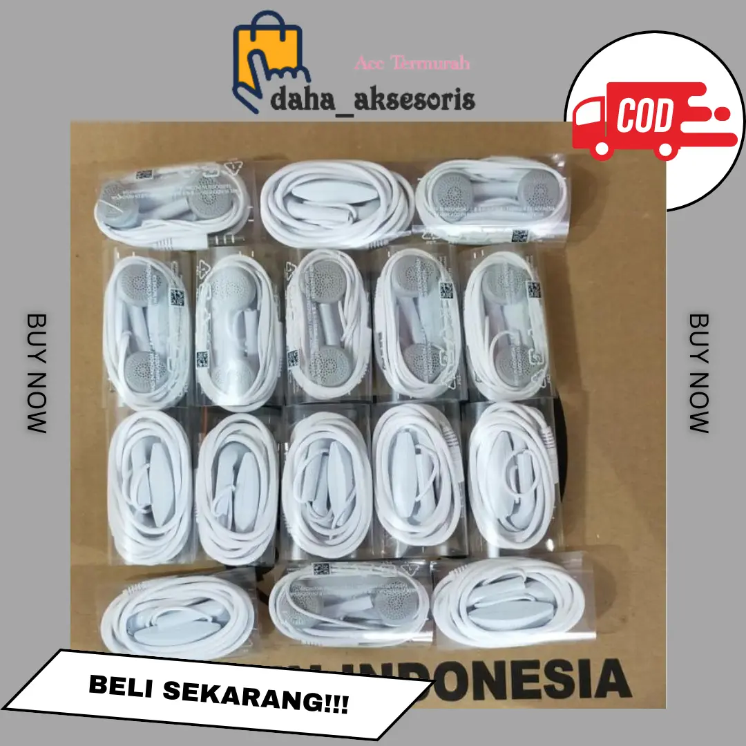 Headset Handsfree Earphone Samsung Indonesia Capsul Original