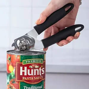 【BEREs】Manual Multifunctional Can Opener Bottle Buka Botol Dapur Alat 3-in-1 Powerful Can Opener Besi Multifungsi Plastik Gambar