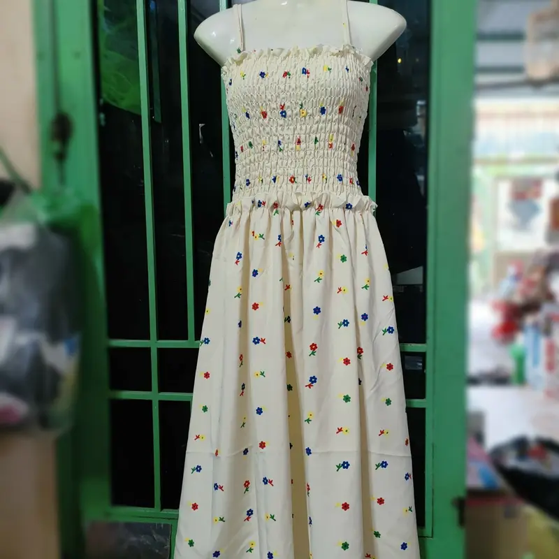 Đầm maxi thiết kế dáng dài Nữ Dress 3