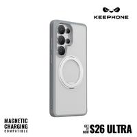 Gambar Case for Samsung Galaxy S26 Ultra KEEPHONE Omega Ring Stand 360° Magsafe - Black, S26 Ultra dari PlayWorks Store Kota Tangerang 3 Tokopedia