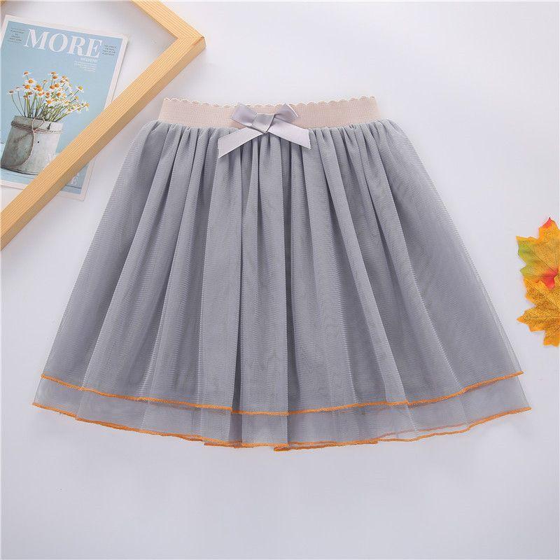 Product Introduction of Summer New Girls' Skirts Sweet Pleated Cake Princess Dress Fashion Half-Length Tulle Skirt Waist Skirt 2