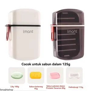 Tempat Sabun Batang Portabel Anti Bocor Kotak Wadah Sabun Mandi Higienis Soap Case Plastik Anti Air Mudah Dibawa Peralatan Kamar Mandi Praktis dan Terpercaya Cocok untuk Perjalanan dan Penggunaan Sehari Hari