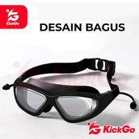 Gambar KickGo Kacamata Renang Anti Fog Remaja Dewasa Lensa Bening - PUTIH dari KickGoOfficialStore Kab. Tangerang 3 Tokopedia