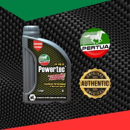Pertua Powertec Synthetic Performance 4T Motorcycle Engine Oil - TikTok ...