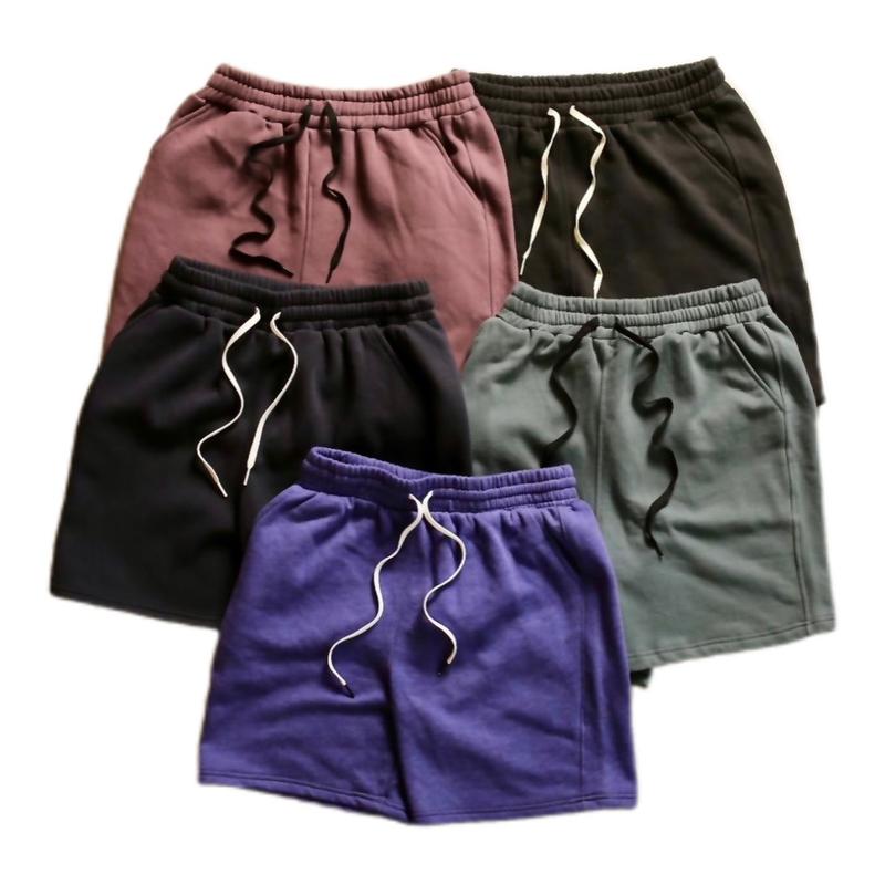  Combo 3 Quần Short Nỉ Nam BASIC Menswear quần  fi5 2xl to & cao đĩa ánh sáng màu be thường Tre quan ninam quần  short trên gối 