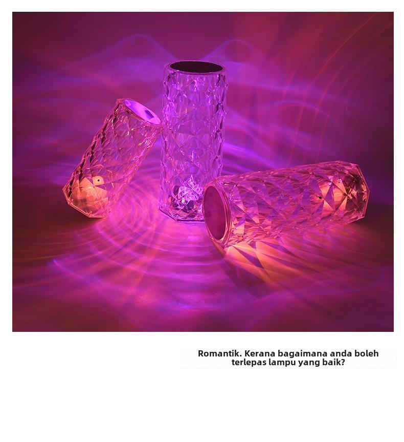 Product Introduction of Luxury Night lights with new rose atmosphere lights 14