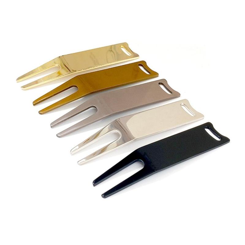 Product Introduction of Portable Metal Golf Green Fork Fixing Lawn Maintenance Golf Pitch Fork Bent Anti-scratch Course Grass Maintenance 8