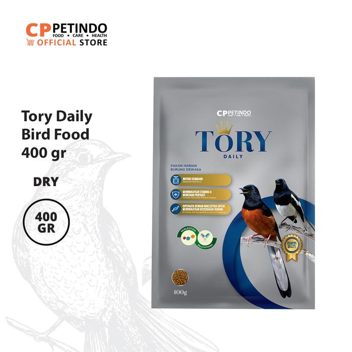 Gambar Tory Daily Bird Food -  400gr dari CPPETINDO Official Shop Kota Depok Tokopedia