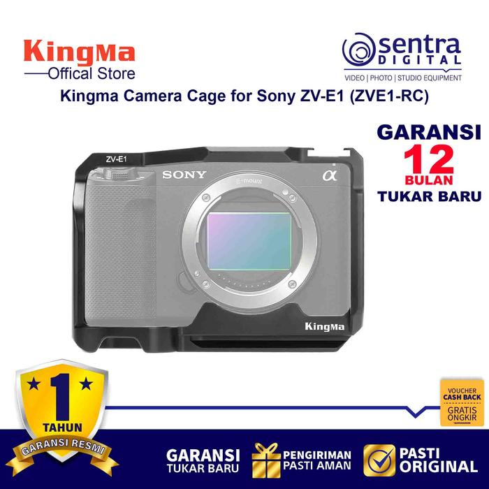 Gambar Kingma Camera RiG Full Cage for Sony ZV-E1 / ZVE1 ( ZVE1-RC ) dari Sentra Digital Kota Surabaya Tokopedia