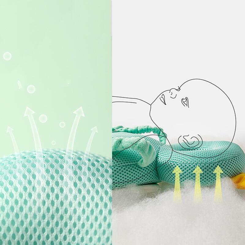 Product Introduction of New Style Shock-resistant Pillow Summer Toddler Headrest Baby Anti-collision Head Protection Pad 3