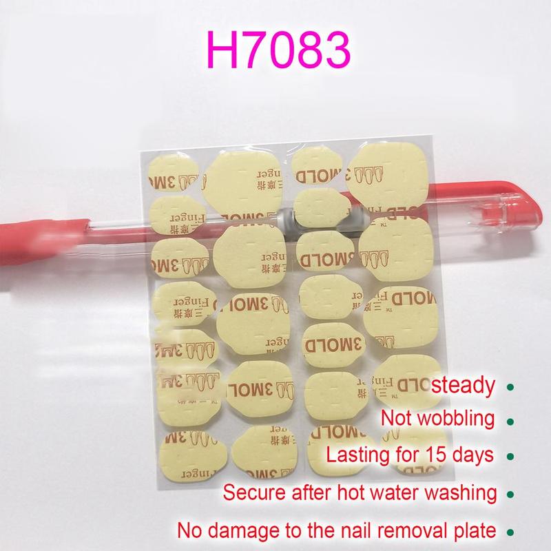 Product Introduction of New Jelly Glue Nail Double-sided Adhesive Film Yellow Paste Fake Nail Jelly Glue Adhesive Glue F4H9 23