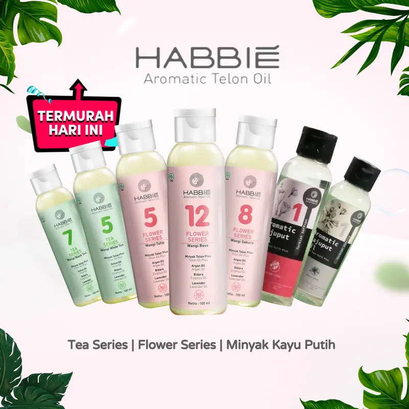 Habbie Minyak Telon (Tea Series) & Minyak Kayu Putih - Sultan Aromatic 0