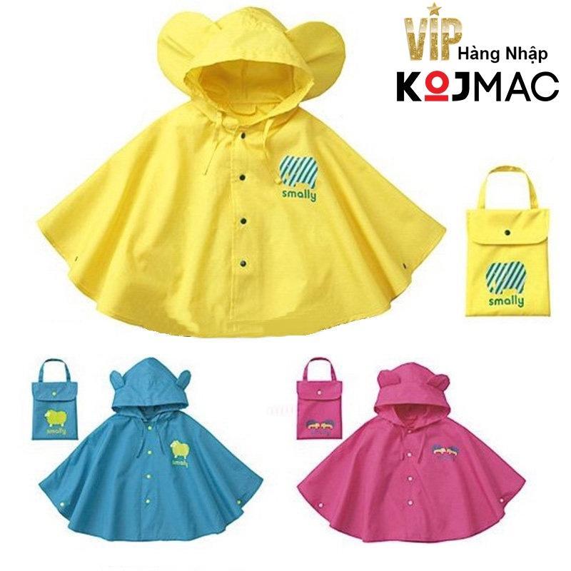 Áo Mưa Cho Bé Nhỏ Trẻ Em KOJMAC Raicoat Kids ( Tặng Túi Đựng Bộ Quần Áo Cao Cấp smally 2 3 4 5 6 7 8 10 11 12 tuổi đẹp ) Đồng