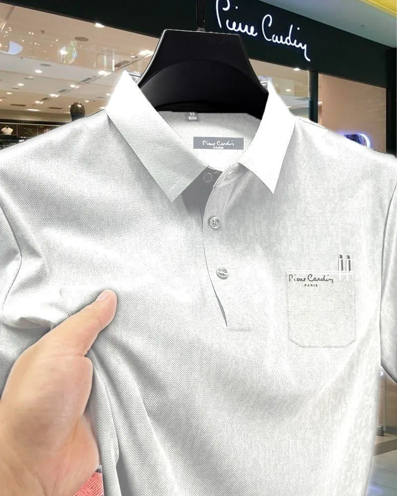Áo Thun Polo Nam Nhập Hàn P.i.e Chất CVC Cao Cấp Trung Niên Đẳng Cấp 2024 [K03]