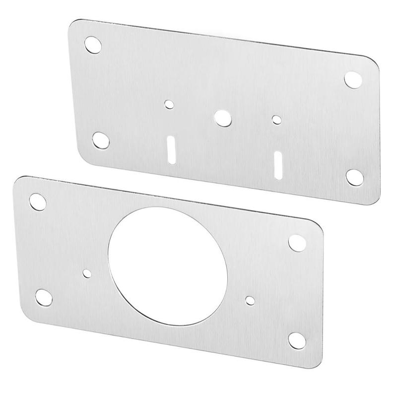 Product Introduction of Cabinet Door Hinge Repair Plate, Kitchen Cabinet Door Lock, Cabinet Door Hinge Repair Bracket with Screws, Door Hardware Accessories 7