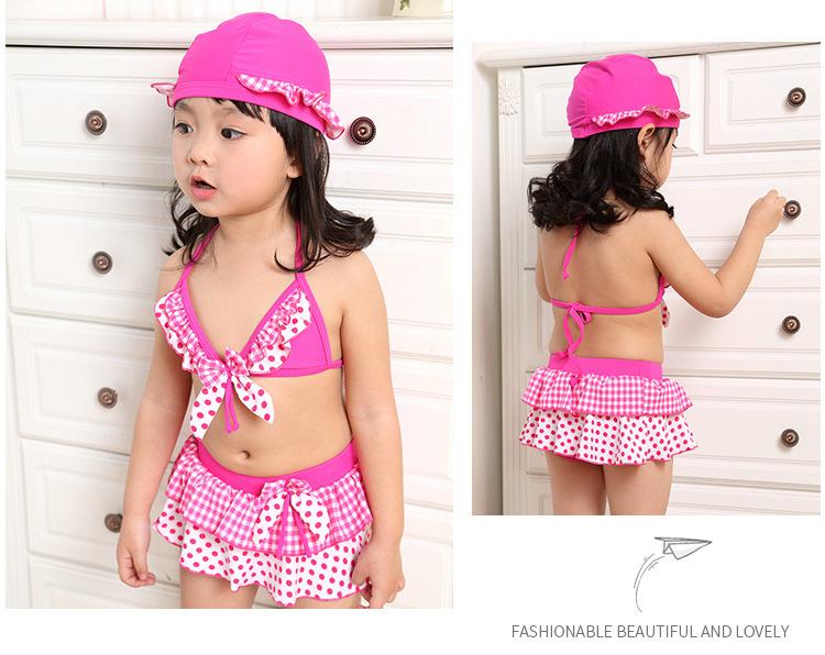 Product Introduction of ชุดว่ายน้ำเด็กผู้หญิง คุณภาพสูง ชุดสูทสามชิ้นสำหรับแยก เหมาะสำหรับเด็กและทารก ชุดว่ายน้ำเด็กผู้หญิง ผลิตโดย 15