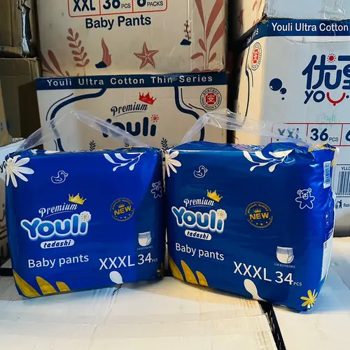 Bỉm youli xanh giá thùng