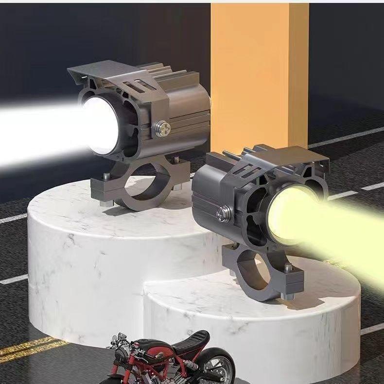 Đèn Laser Xe Máy Siêu Sáng, Hàng Mới, Pin Ngoài, Đèn LED Sửa Đổi Xe Ô Tô, Ánh Sáng Mạnh, Đèn Lát Phong Cách Hiện Đại Phụ Tùng 6