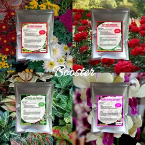 booster pelebat BUNGA & TANAMAN HIAS 250gram Pupuk Penyubur