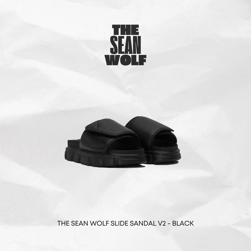 Dép Sandal Nam Nữ THE SEAN WOLF SLIDE SANDAL V2 - BLACK