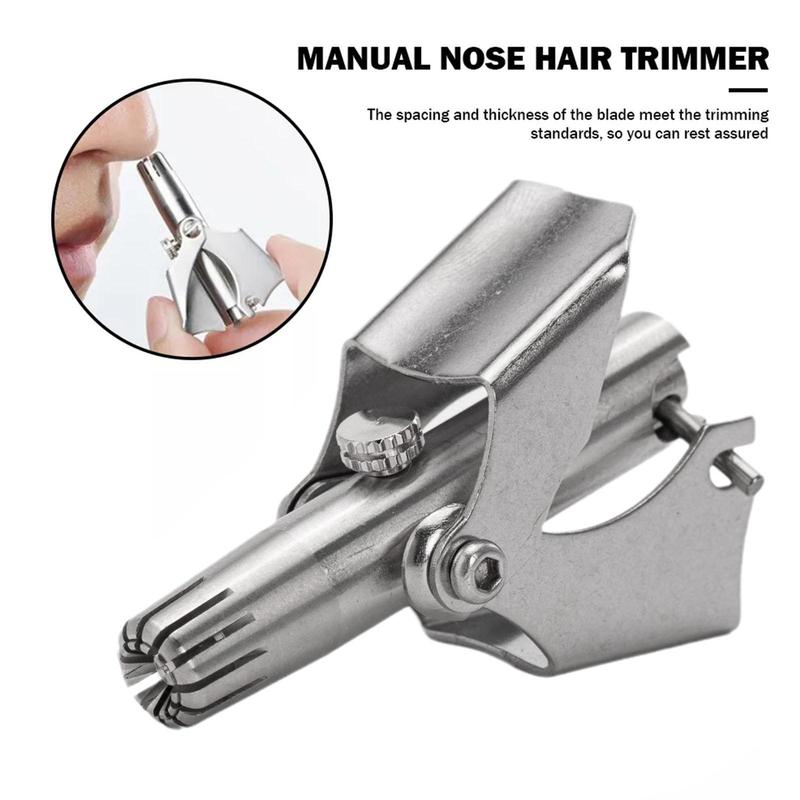 Mens Nose and Ear Hair Trimmer Precision Grooming Tool for Removing Unwanted Facial Hair T4O3 2