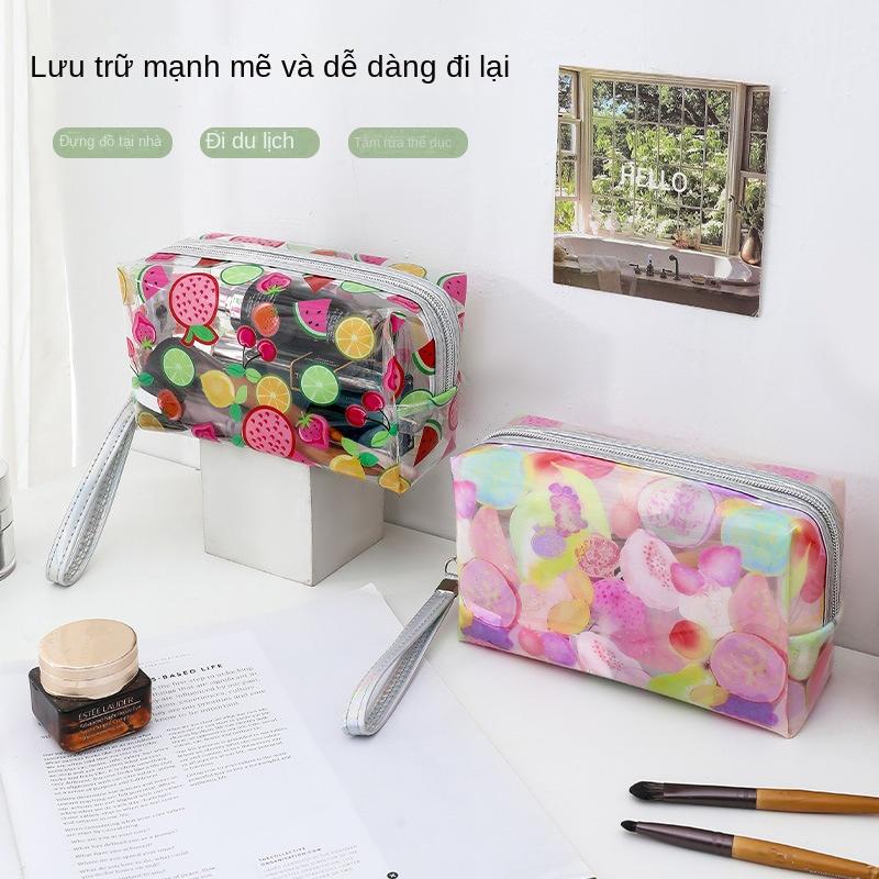 Product Introduction of Túi Đựng Mỹ Phẩm, Mùa Hè, Trong Suốt, Cầm Tay, Không Thấm Nước, Túi Làm Đẹp Bag 2