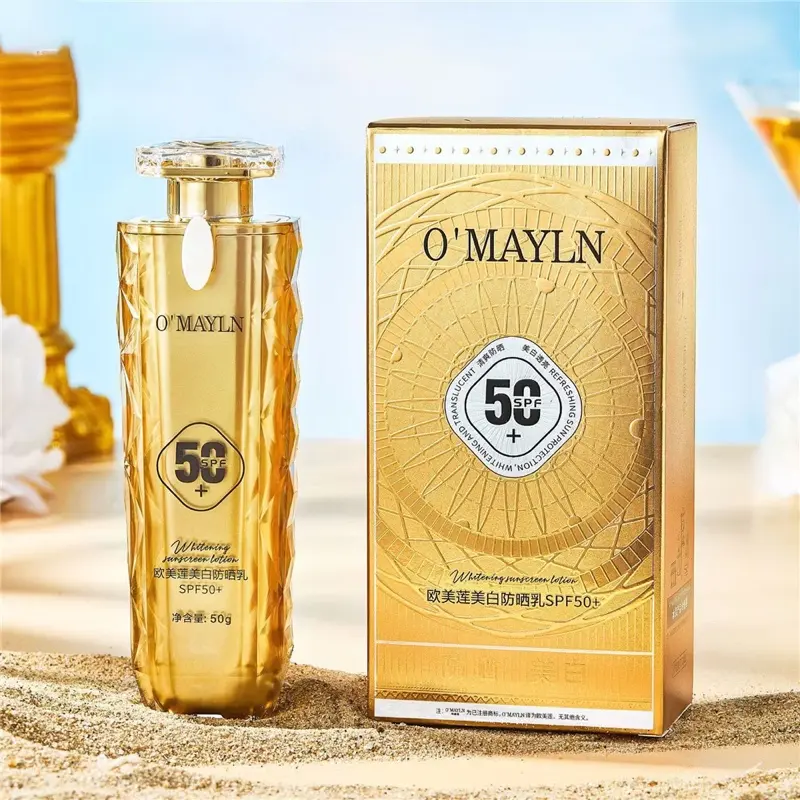 ￼Kem Chống Nắng OMayln SPF50+ + Dưỡng Ẩm Làm Trắng Da Chống Nắng