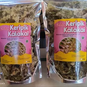 keripik kelakai khas kalimantan