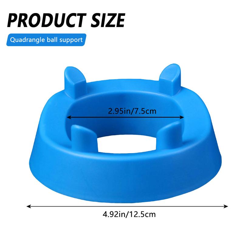 Giá Trưng Bày Chân Đế Bóng, Thiết Kế Chống Trượt, Viền Mịn, Thích Hợp Cho Bóng Rổ Và Bowling 4