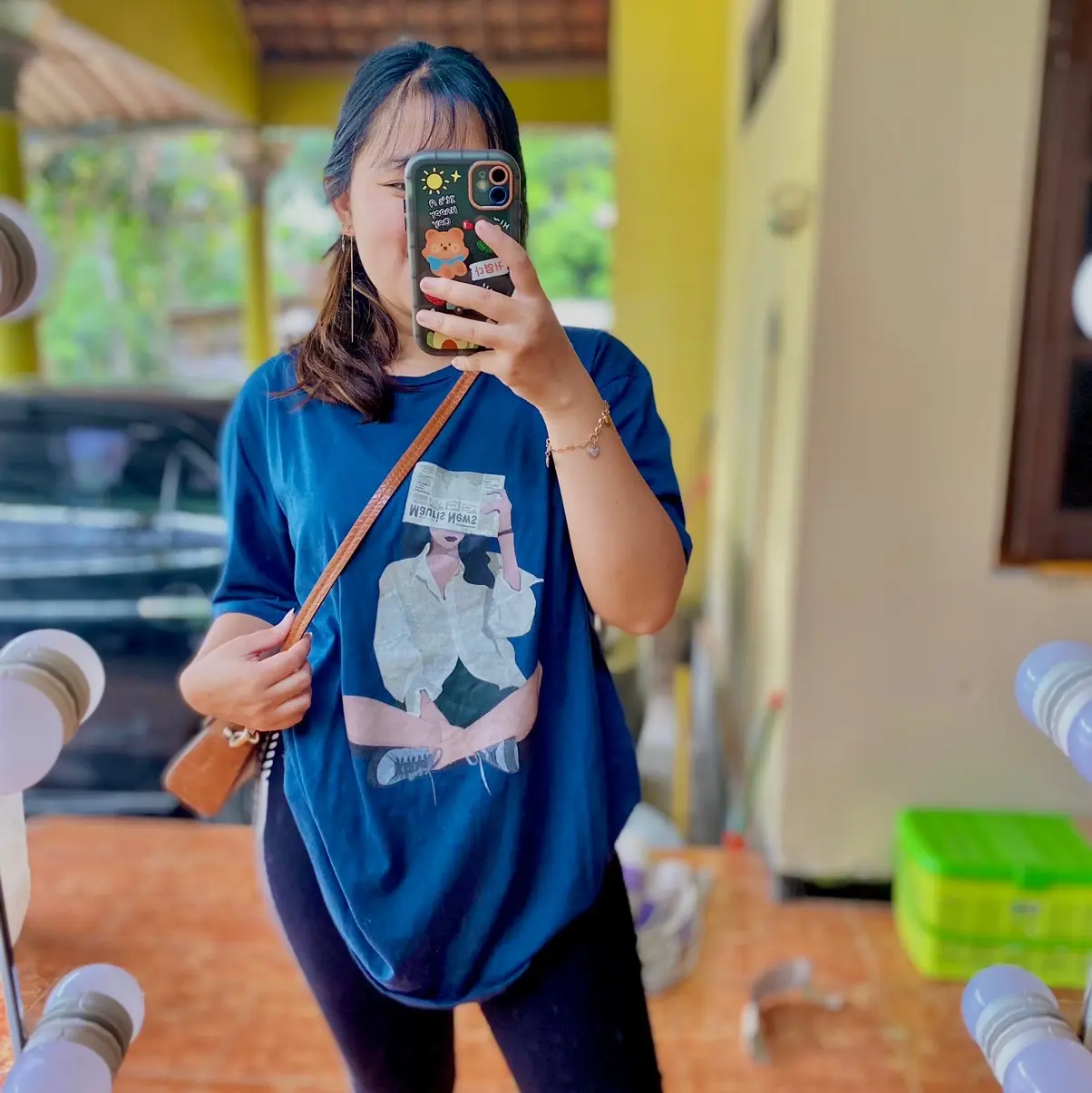T-shirt import Over size | kaos import wanita | kaos import kekinian
