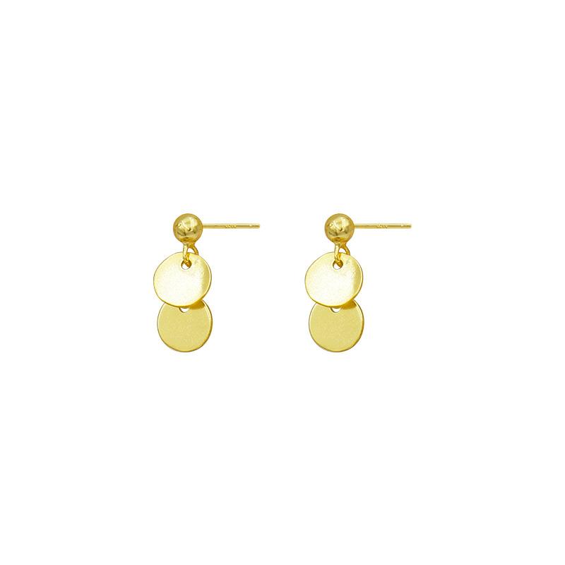 Product Introduction of Luxe & Luster Jewelry Bông Tai Đinh tán Wafer, Shinning, Đồ Trang Sức Đồng Thau, Dành Cho Phụ Nữ, Thiết Kế Độc Đáo, Cao Cấp, Tinh Tế, Thanh Lịch, Dễ Phối Đồ, Phong Cách Hàn Quốc, Đồ Trang Sức 11
