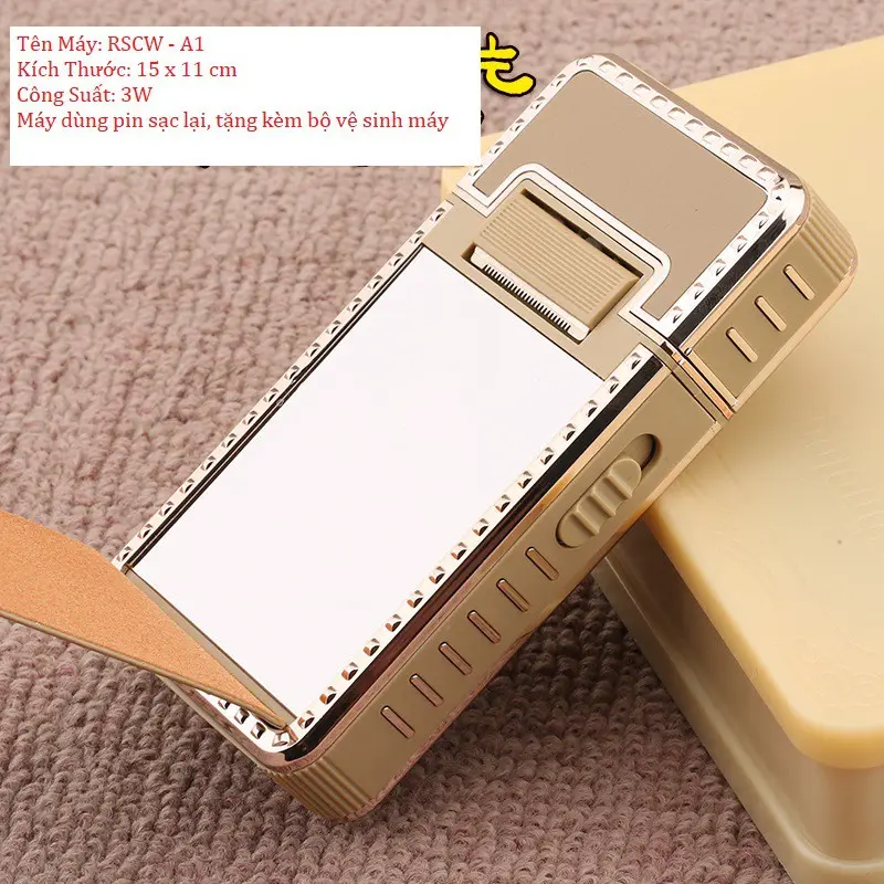 Máy Cạo Râu Lưỡi Đơn Quả Táo- Dao Cạo Râu Xịn Sò Sự Lựa Chọn Thông Minh Của Phái Mạnh 4